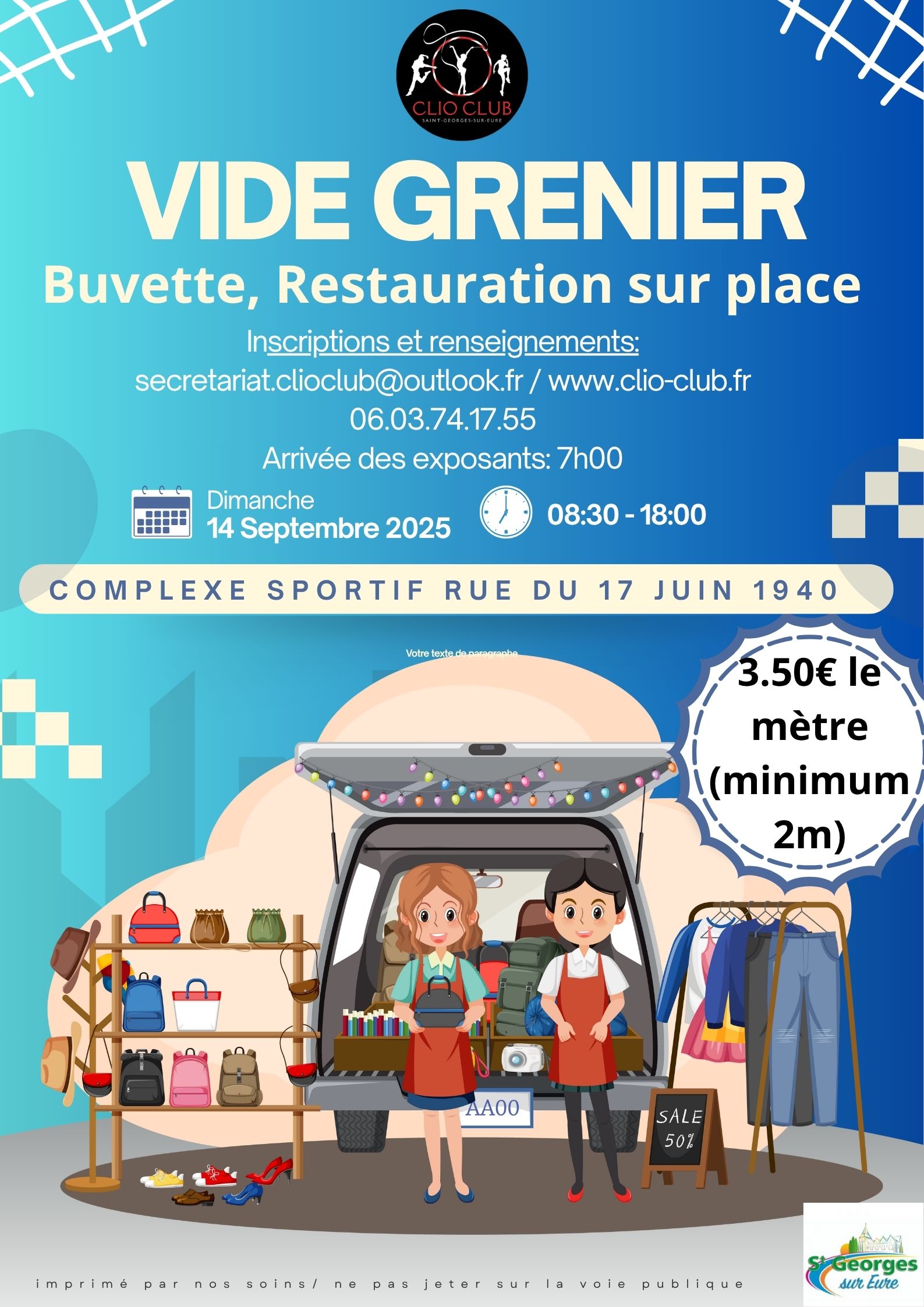 vide grenier sept 2025